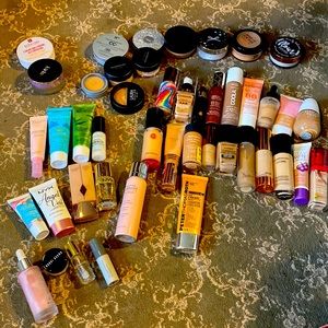 Foundations(liquid/powder) and primers and setting powders